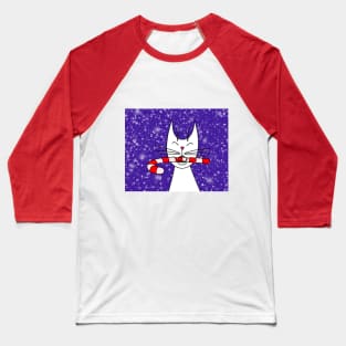 New Year Cat Baseball T-Shirt